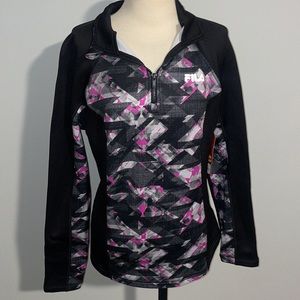 NWT FILA 1/4 zip pullover!!